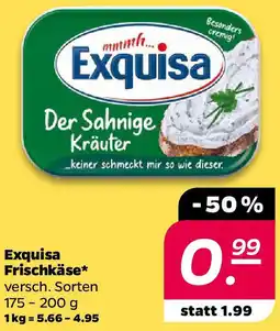 NETTO Exquisa Frischkäse Angebot