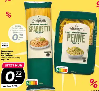 NETTO la campagna Pasta aus Hartweizen Angebot