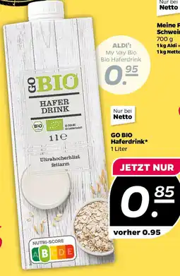 NETTO GO BIO Haferdrink Angebot