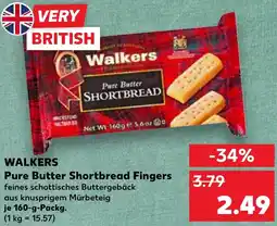 Kaufland WALKERS Pure Butter Shortbread Fingers Angebot