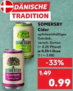 Kaufland SOMERSBY Cider Angebot