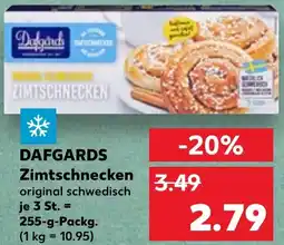 Kaufland DAFGARDS Zimtschnecken Angebot