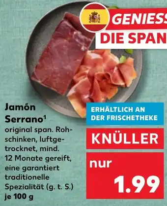 Kaufland Jamón Serrano Angebot