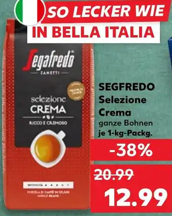 Kaufland SEGFREDO Selezione Crema Angebot