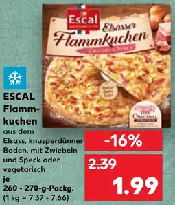 Kaufland ESCAL Flammkuchen Angebot