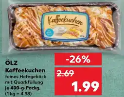 Kaufland ÖLZ Kaffeekuchen Angebot