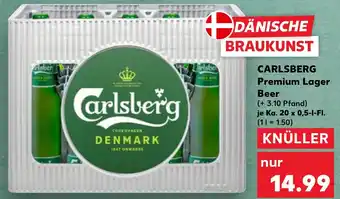 Kaufland CARLSBERG Premium Lager Beer Angebot