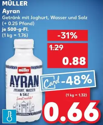 Kaufland MÜLLER Ayran Angebot