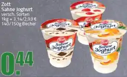 Ihr Frischmarkt Zott Sahne Joghurt Angebot