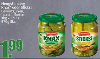 Ihr Frischmarkt Hengstenberg Knax oder Sticksi Angebot