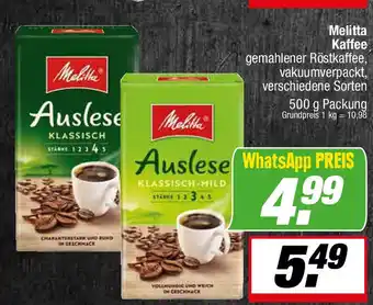 L. STROETMANN GROSSMARKT Melitta Kaffee Angebot