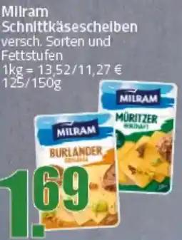 Ihr Frischmarkt Milram Schnittkäsescheiben Angebot