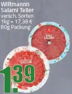 Ihr Frischmarkt Wiltmannn Salami Teller Angebot