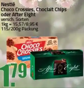 Ihr Frischmarkt Nestlé Choco Crossies, Choclait Chips oder After Eight Angebot