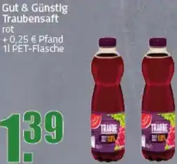 Ihr Frischmarkt Gut & Günstig Traubensaft Angebot