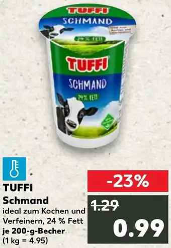 Kaufland TUFFI Schmand Angebot