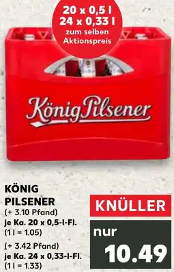 Kaufland König pilsener Angebot