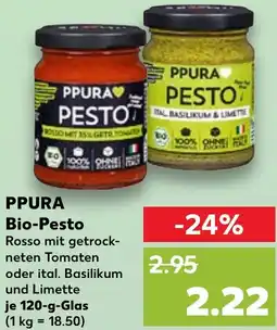 Kaufland PPURA Bio-Pesto Angebot