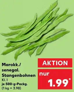 Kaufland Marokk./ senegal. Stangenbohnen Angebot