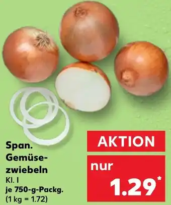 Kaufland Span. Gemüsezwiebeln Angebot