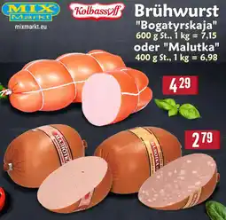 Mix Markt Brühwurst "Bogatyrskaja" oder "Malutka" Angebot