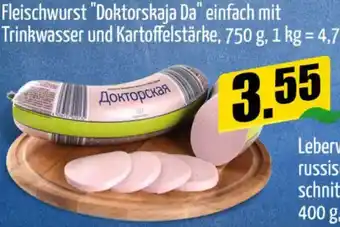 Mix Markt Fleischwurst "Doktorskaja Da" Angebot