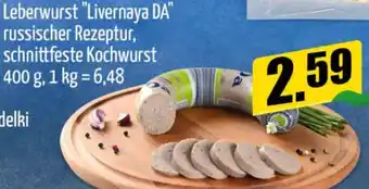 Mix Markt Leberwurst "Livernaya DA" Angebot