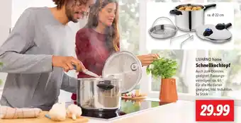 Lidl LIVARNO home Schnellkochtopf Angebot