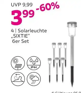 Mömax Solarleuchte „sixtie“ Angebot