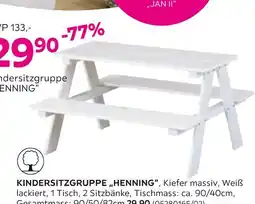 Mömax Kindersitzgruppe „henning“ Angebot