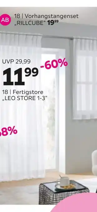 Mömax Fertigstore oder vorhangstangenset Angebot