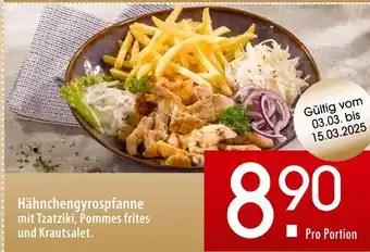 Zurbrüggen Hähnchengyrospfanne Angebot