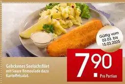 Zurbrüggen Gebckenes seelachsfilet Angebot