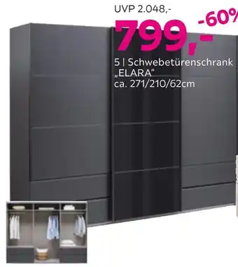 Mömax Schwebetürenschrank „elara“ Angebot