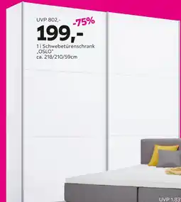 Mömax Schwebetürenschrank „oslo“ Angebot