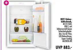 Möbel Boss Neff einbaukühlschrank ki1211seo Angebot