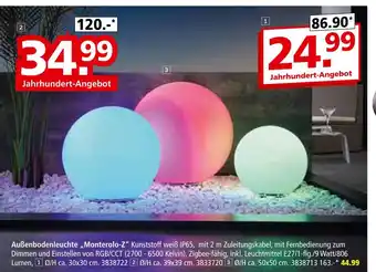 Segmüller Außenbodenleuchte „monterolo-z“ Angebot