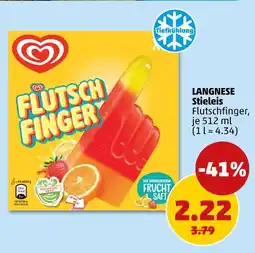 PENNY Langnese stieleis flutschfinger Angebot