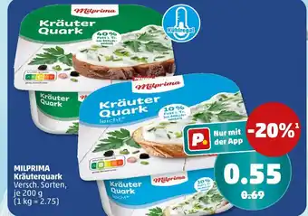 PENNY Milprima kräuterquark Angebot