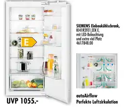 Möbel Boss Siemens einbaukühlschrank Angebot