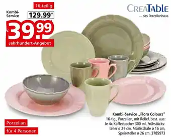 Segmüller Creatable kombi-service flora colours Angebot