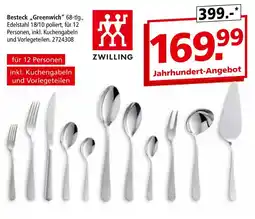 Segmüller Zwilling besteck greenwich Angebot