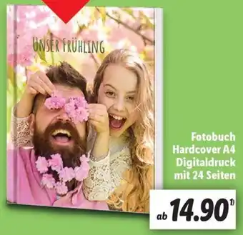 Lidl Fotobuch Hardcover A4 Digitaldruck mit 24 Seiten Angebot