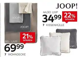 XXXLutz Joop! wohndecke „uni-doubleface“oder kissenhülle „uni-doubleface“ Angebot