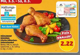 PENNY Mühlenhof regionale frische hähnchen-unterschenkel Angebot