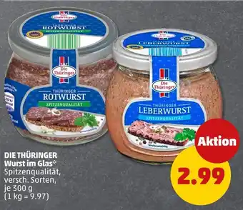 PENNY Die thüringer die thüringer wurst im glas Angebot