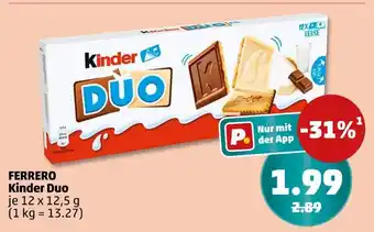 PENNY Ferrero kinder duo Angebot