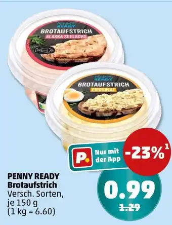 PENNY Penny ready brotaufstrich Angebot