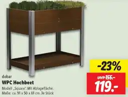 Lidl dobar WPC Hochbeet Angebot