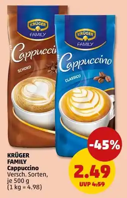 PENNY Krüger family cappuccino Angebot